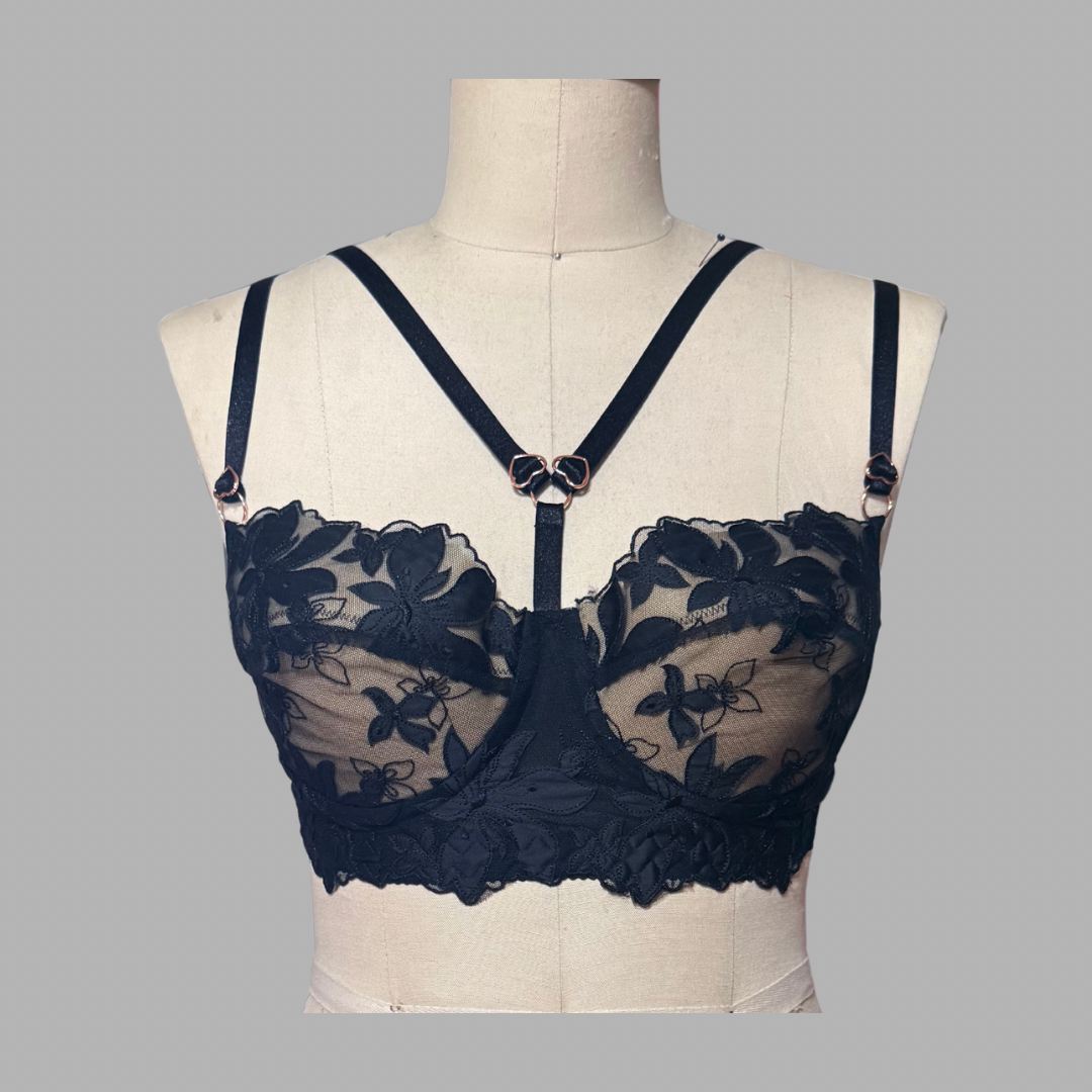 Sin Strappy Balconette Bra