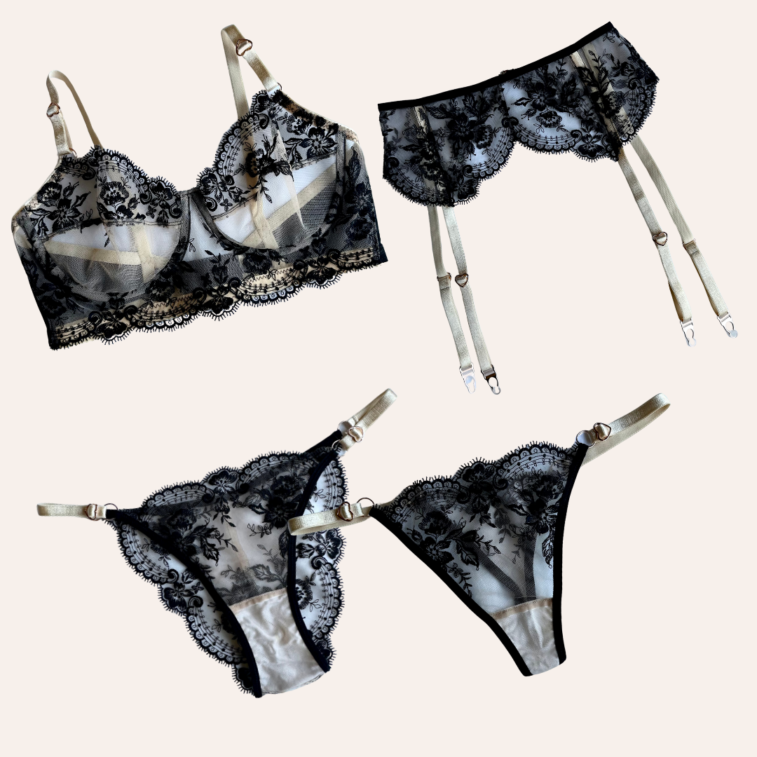 Provincial 3-Piece Bra Set