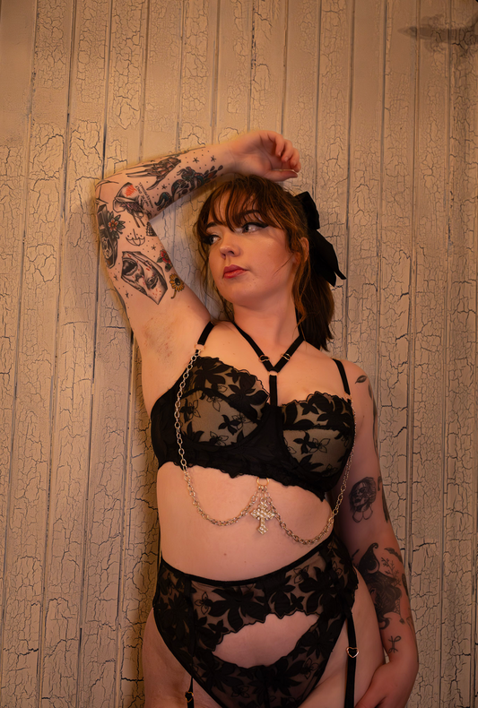 Sin Strappy Balconette Bra